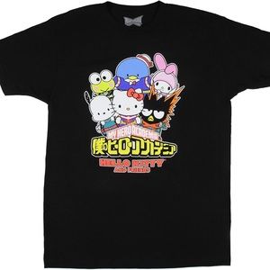 Hello kitty my hero academia t-shirt
